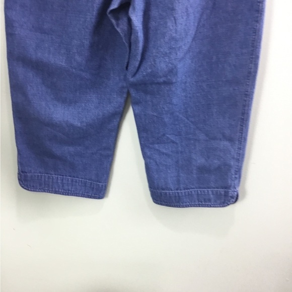 LIZ Claiborne First Issue size 12 light denim jean Capri - Picture 11 of 16